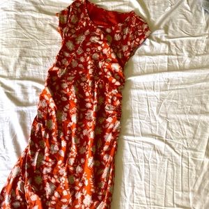 Isabel Maternity MIDI Floral dress NEW